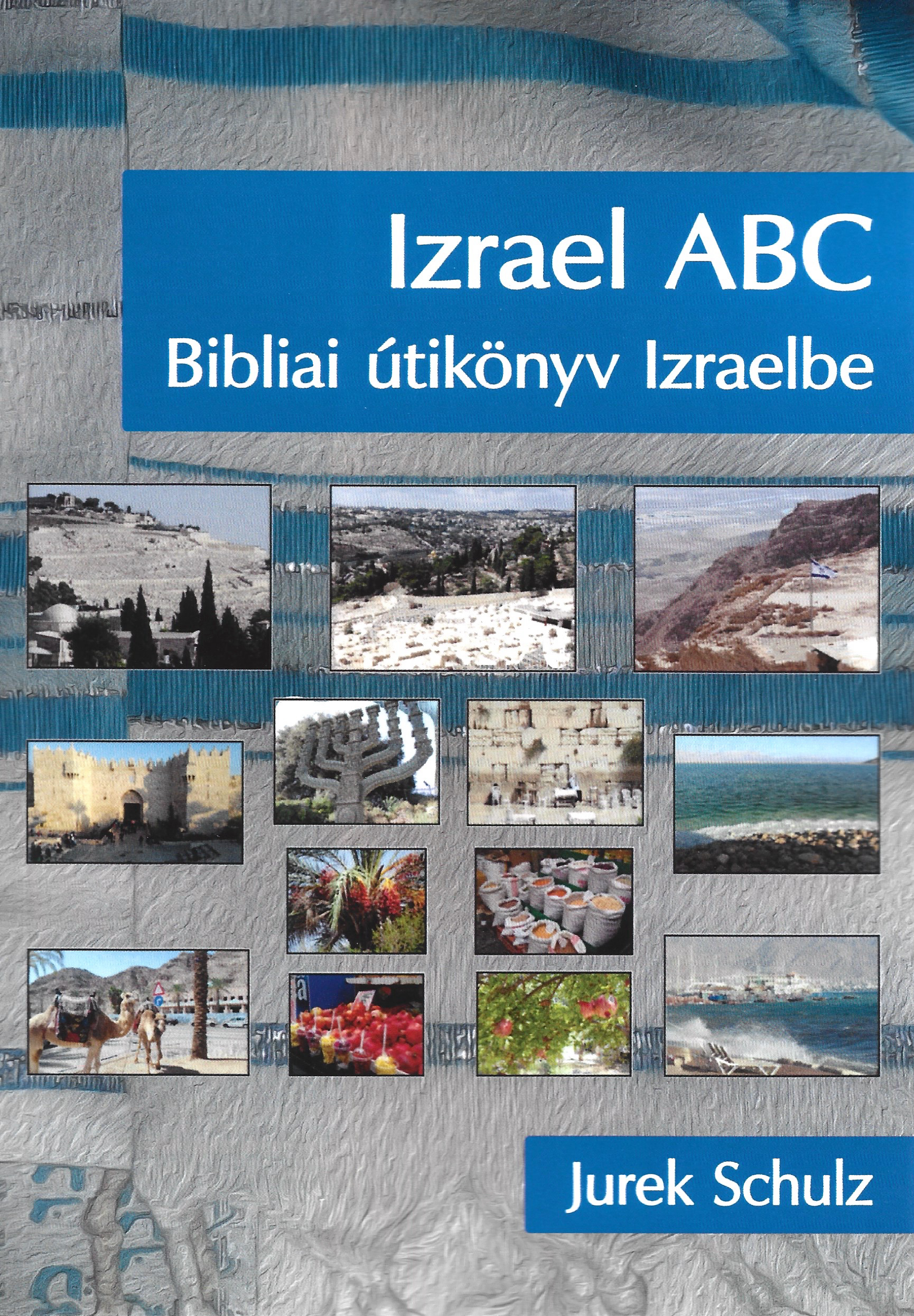 Az Izrael ABC című kis könyv, ami héberül úgy hangzana az áleftől a távig, mert a héber ABC-nek ez az első és utolsó betűje, a Szentföld helyeiről és történelméről kíván áttekintést adni.